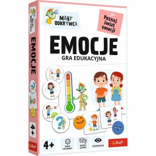 Emocje Mały odkrywca gra edukacyjna Trefl Rodzina Treflików 4+