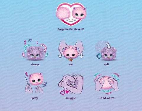 Fur Fluffs Interaktywna maskotka Piesek