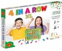 Gra 4 w rzędzie XL drewniana Alexander 5+