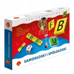 Gra Edukacyjna Samogłoski i Spółgłoski Alexander