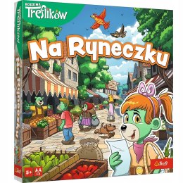 Gra Rodzinna planszowa Na Ryneczku Trefl Zakupy 5+