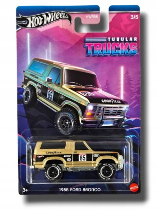 Hot Wheels 1:64 Tubular Trucks Ford Bronco 1985 gold HRR97