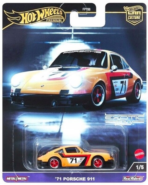 Hot Wheels Premium '71 Porsche 911 HKC80 1:64