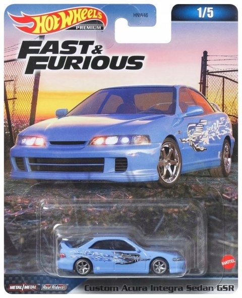 Hot Wheels Premium Custom Acura Integra Sedan GSR Fast & Furious JDJ13