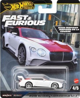 Hot Wheels Premium Fast & Furious 2018 Bentley Continental GT3 HVR63