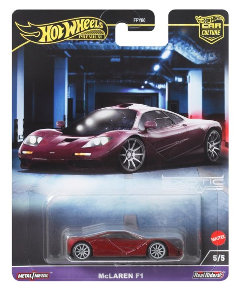 Hot Wheels Premium McLaren F1 HKC77 Exotic Envy 1:64