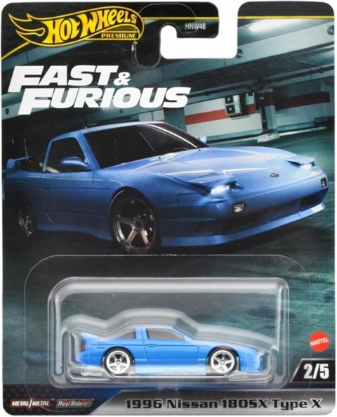 Hto Wheels Premium Fast & Furious 1996 Nissan 180SX Type X HVR62