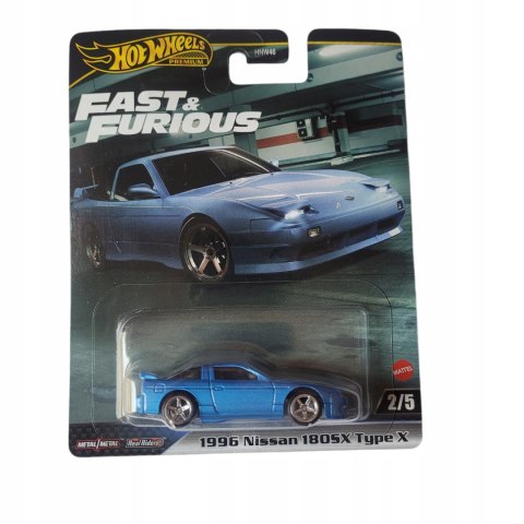 Hto Wheels Premium Fast & Furious 1996 Nissan 180SX Type X HVR62