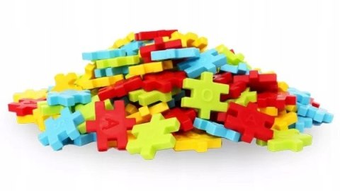 Klocki Meli Basic Literki edukacyjne 1200 elementów