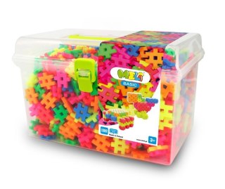 Klocki Meli Neon Basic Travel Box 1000 elementów Neonowe