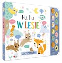 Książka Dźwiękowa Hu hu w lesie Usłysz mnie 12 Dźwięków Zwierzątka w lesie