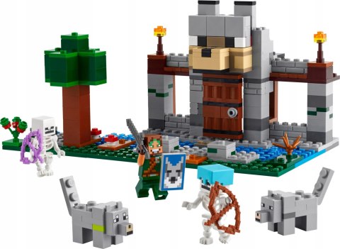 Lego Minecraft 21261 Twierdza Wilka