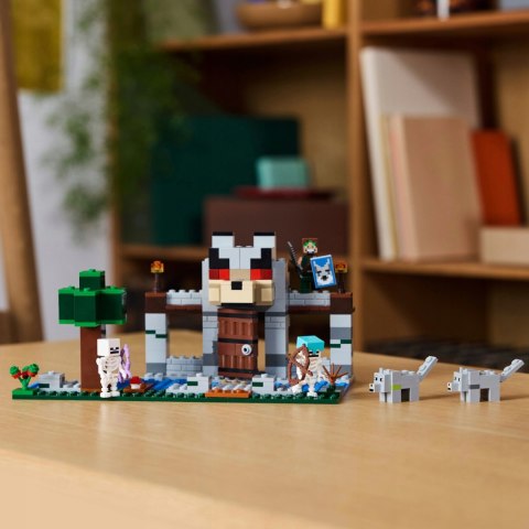 Lego Minecraft 21261 Twierdza Wilka