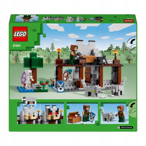Lego Minecraft 21261 Twierdza Wilka
