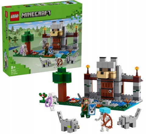 Lego Minecraft 21261 Twierdza Wilka