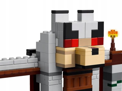 Lego Minecraft 21261 Twierdza Wilka