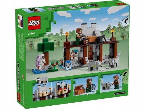 Lego Minecraft 21261 Twierdza Wilka