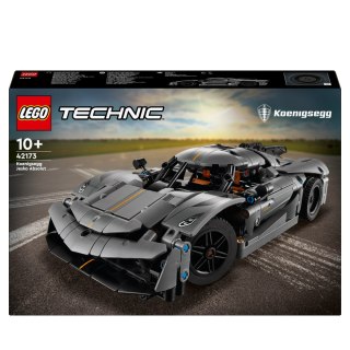 Lego Technic 42173 Koenigsegg Jesko Absolut szary hipersamochód