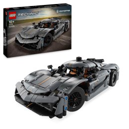 Lego Technic 42173 Koenigsegg Jesko Absolut szary hipersamochód
