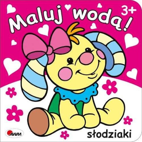 Maluj wodą! Słodziaki Wodna Kolorowanka Wodą Malowane