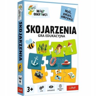 Mały Odkrywca Skojarzenia Trefl Gra Edukacyjna