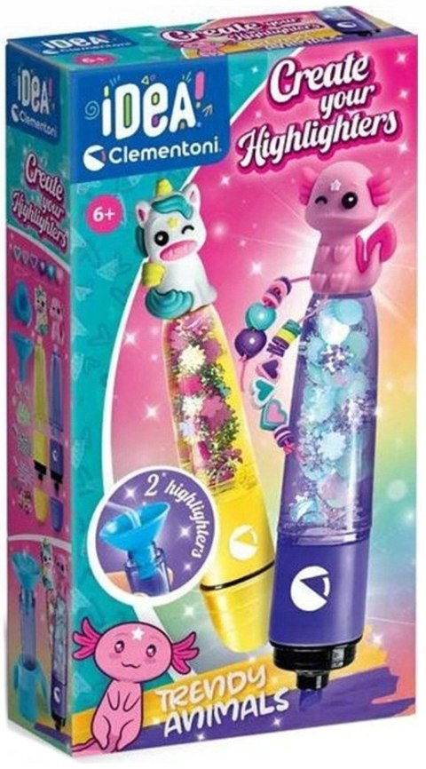 Mini Fabryka Markerów Zwierzątka 18167 Clementoni Idea