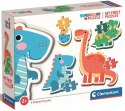 Moje Pierwsze Puzzle 20834 Dinozaury Clementoni 2+