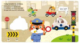 Moje pierwsze dźwięki Policja 5 Odgłosów Wóz Policyjny Radiowóz