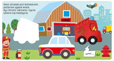 Moje pierwsze dźwięki Straż 5 Odgłosów Wóz Strażacki