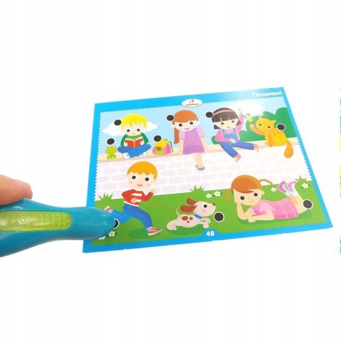 Mówiące pióro 500 pytań 50782 Uczę się bawiąc Clementoni