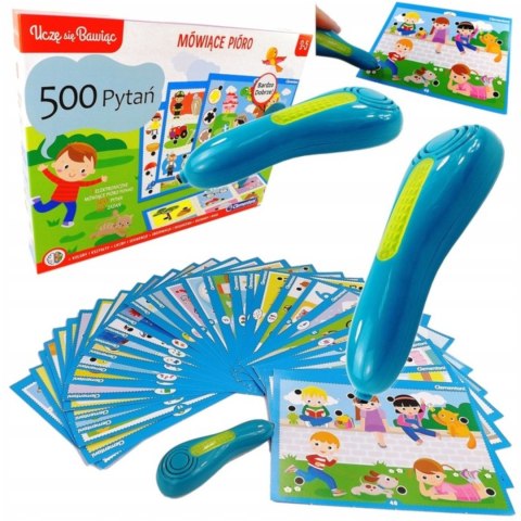 Mówiące pióro 500 pytań 50782 Uczę się bawiąc Clementoni