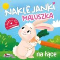 Naklejanki Maluszka na Łące edukacyjna książeczka z dużymi naklejkami