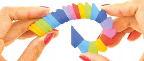 Origami 3D Kameleon Alexander Papier Składanie 380 elementów 8+