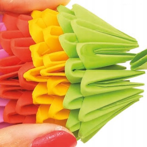 Origami 3D Kameleon Alexander Papier Składanie 380 elementów 8+