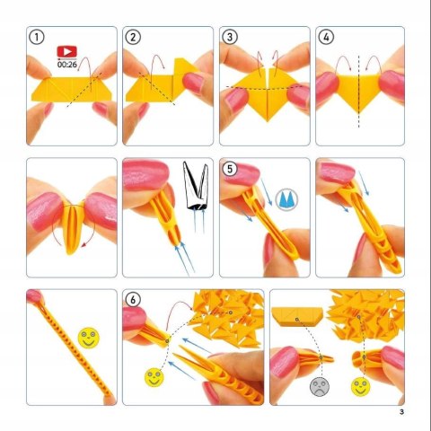 Origami 3D Pies Dalmatyńczyk Alexander Papier Składanie 711 elementów 8+