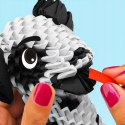 Origami 3D Pies Dalmatyńczyk Alexander Papier Składanie 711 elementów 8+