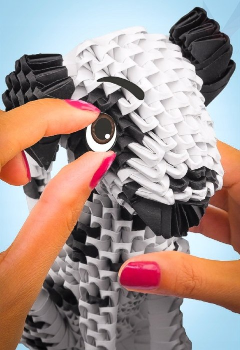 Origami 3D Pies Dalmatyńczyk Alexander Papier Składanie 711 elementów 8+