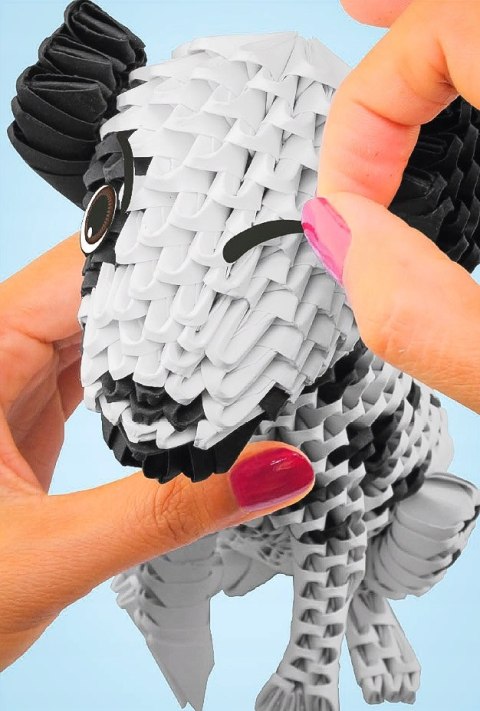 Origami 3D Pies Dalmatyńczyk Alexander Papier Składanie 711 elementów 8+