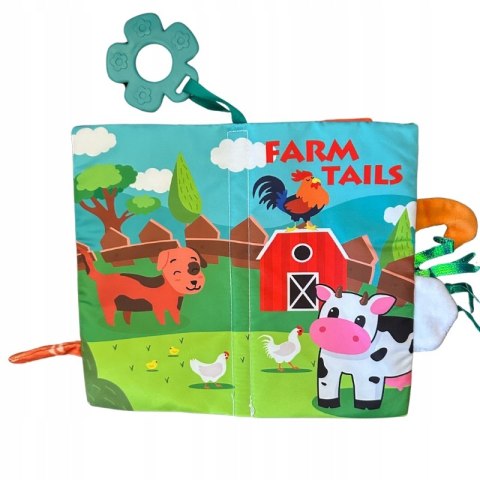 Pierwsza Książeczka dla Maluszka sensoryczna edukacyjna Zwierzęta na Wsi