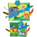 Pierwsza Książeczka dla Maluszka sensoryczna z Ogonkami Zwierzęta w Zoo
