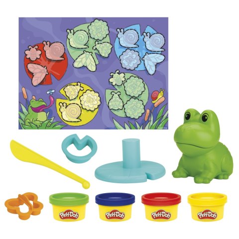 Play-Doh Ciastolina Zestaw Wesoła Żaba F6926