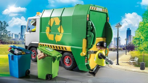 Playmobil City Life 71234 Śmieciarka Samochód recykling