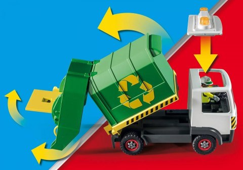 Playmobil City Life 71234 Śmieciarka Samochód recykling