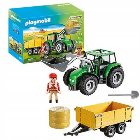 Playmobil Country 9317 Traktor z Przyczepą Wieś Farma