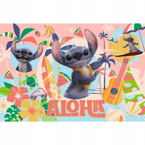 Puzzle 100 elementów Stitch i przyjaciele w akcji Disney 16495 Trefl