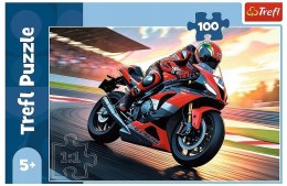 Puzzle 100 elementów Szybki motocykl 16489 Trefl