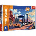 Puzzle 160 elementów Ciężarówka w trasie 15413 Trefl Truck Tir