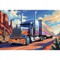 Puzzle 160 elementów Ciężarówka w trasie 15413 Trefl Truck Tir