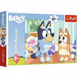 Puzzle 30 elementów z Bluey zawsze jest wesoło 18324 Trefl