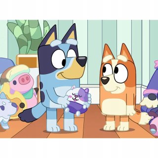 Puzzle 30 elementów z Bluey zawsze jest wesoło 18324 Trefl